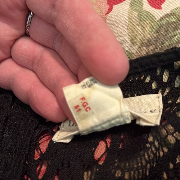 Vtg RALPH LAUREN Denim & Supply Size Small Embroidered Neck Sleeve Gauzy NEW - Picture 10 of 11